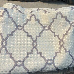 Fabric shower curtain 72” by 72”